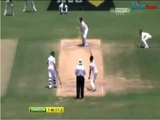mitchell Johnson zerstört england, 7-40, Adelaide Oval, Asche 2013