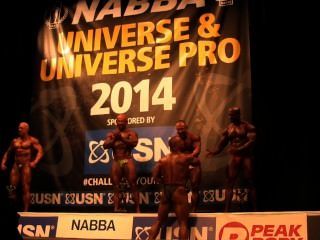 muscledads NABBA Universum 2014 - Meister Preisverleihung