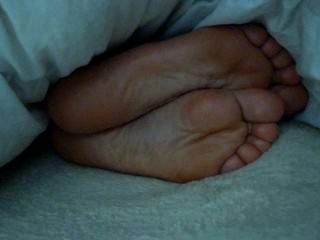 meine kleine verschlafene Füße