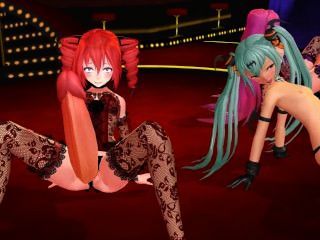 3d MMD futa Tanz