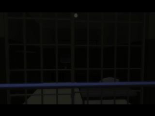 weibliche Offiziere trifft auf einen Transvestiten im Gefängnis - 3d Hentai